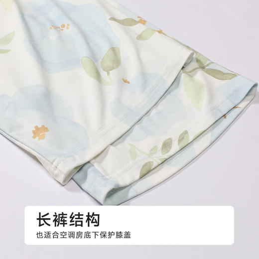 都市丽人女士正价棉质短袖套装薄抗皱绵好睡好眠短袖类LHH2C7 商品图8