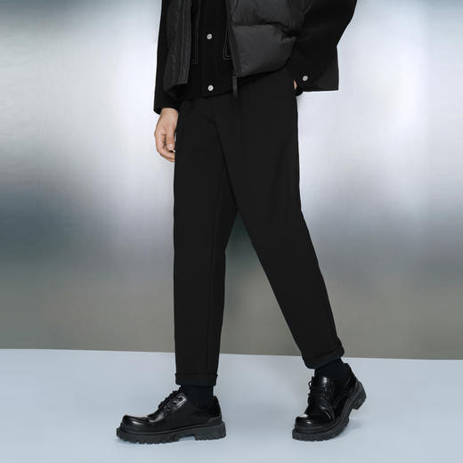 GXG男装 多色加厚宽松锥形休闲通勤西裤长裤休闲裤 冬季热卖爆款休闲裤 商品图2