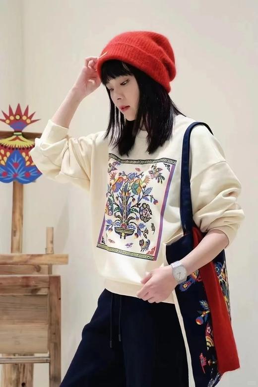 【高品质私服】【IC棉毛圈布卫衣】衣身宽松廓形，包容身形G1144-CC【无标出货 介意慎拍】 商品图0