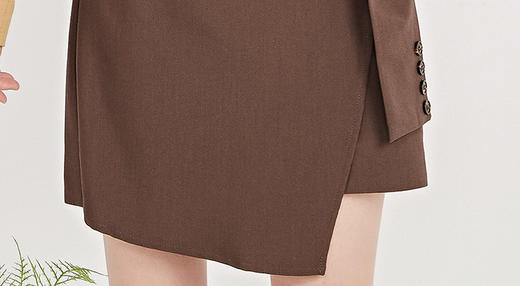 NUTS春季新品时尚气质通勤优雅百搭半身裙女211061085 商品图6