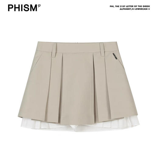 花苞下摆百褶裙 商品图0