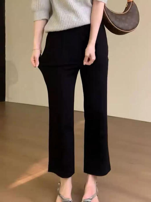 【百图lulu定制】【罗马西裤】实穿主义  九分 四面弹  微喇裤 西裤 商品图3