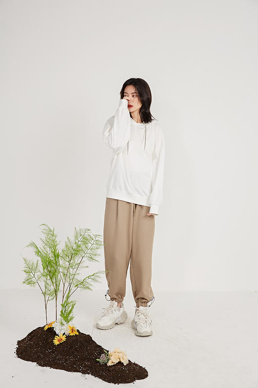 NUTS春季新品时尚宽松长裤女211073064 商品图6