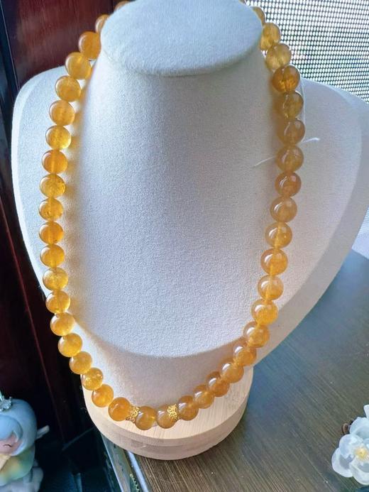 8mm-9mm多圈全色黄碧玺手链 商品图3