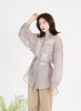 NUTS春季新品时尚气质修身优雅通勤百搭长袖衬衫女211013081 商品缩略图1