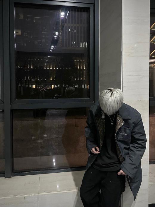 驴家 双面派克中长款夹克 商品图2