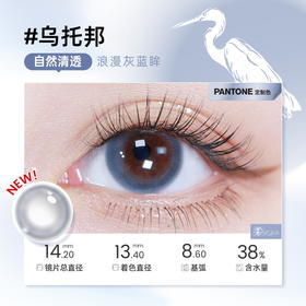 【彩瞳】海昌&Pantone联名款TOPIA乌托邦异想日抛10片装-乌托邦