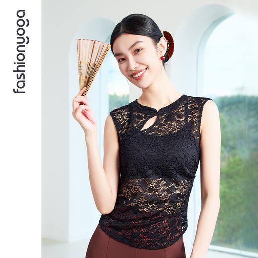 F15217新中式蕾丝背心 商品图13