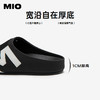 MIO米奥厚底包头拖鞋平跟舒适一脚蹬低帮休闲女凉鞋M252253232 商品缩略图4