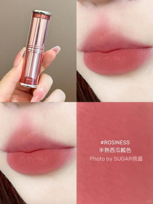 3CE新品柔雾管柔焦哑光持久口红海盐肉桂 半熟西瓜韩国 商品图7