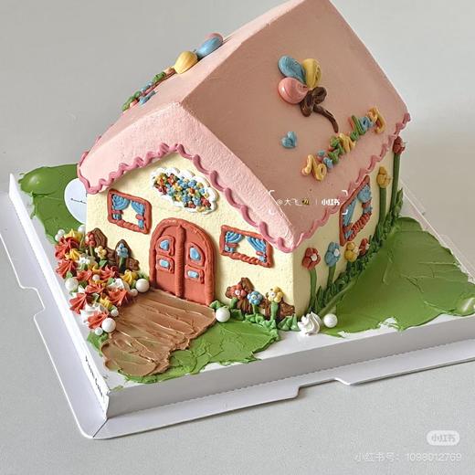 小房子乔迁款蛋糕 商品图0