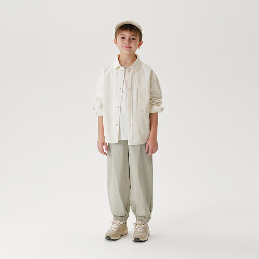 [超轻速干]马克珍妮男女童微弹轻便速干裤儿童裤子防蚊春夏550338 商品图2