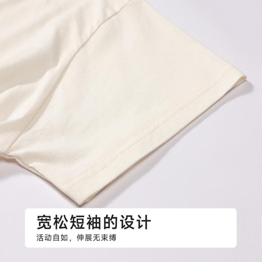 都市丽人女士棉质短袖套装薄40支TC拉架会员精选短袖类LHH2J1 商品图5