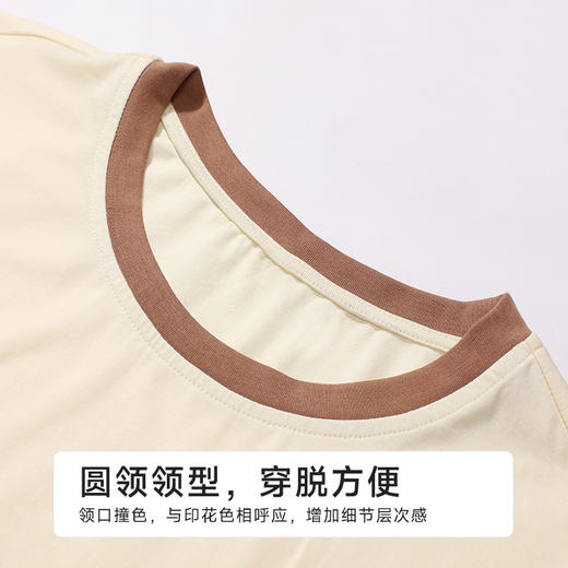 都市丽人女士棉质短袖裙薄40支TC拉架生活家居短袖类LHH6D3 商品图4