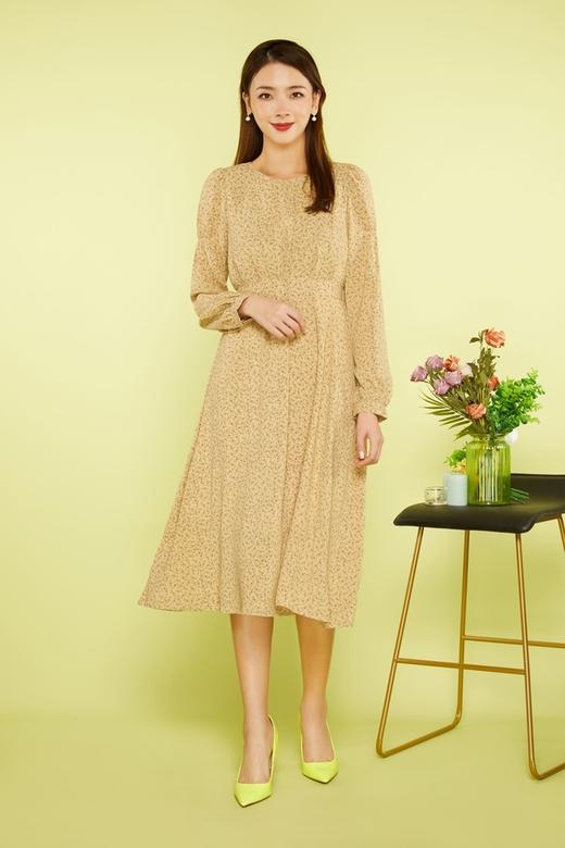 Le Malene 小圆点碎花连衣裙 11474 商品图1