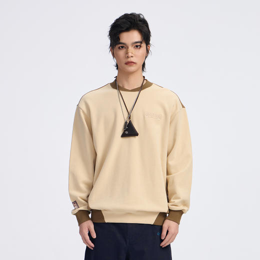 ONIARAI/鬼洗 史前部落织物印綉花拼布卫衣 A240012 商品图5