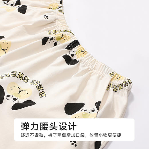 都市丽人女士无尘棉短袖套装薄单面无尘棉生活家居短袖类LHH2J7 商品图4