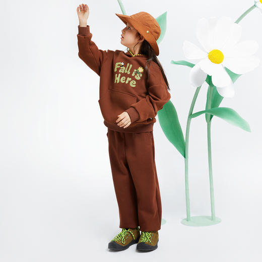 【安奈儿】B8F女童甜趣连帽卫衣安奈儿童装 商品图2