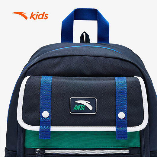 安踏安踏儿童书包男大童防泼水生活系列双肩背包附袋392528174 商品图2