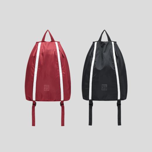 GOODBAI 23 logo编号印花多功能拉链薄款双肩包 商品图0