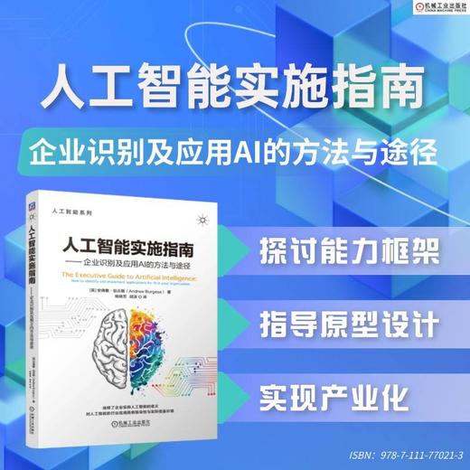 人工智能实施指南——企业识别及应用AI的方法与途径 商品图1