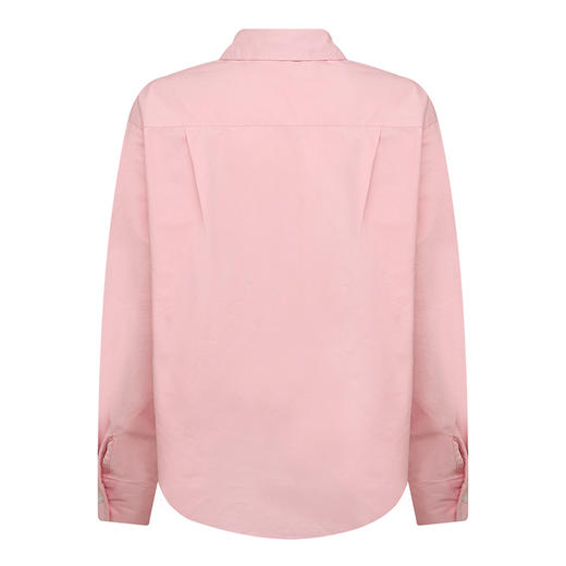 【2件9折】【Petit Bari】(多色)休闲廓型棉质女士长袖衬衫高品质长袖衬衫 商品图4