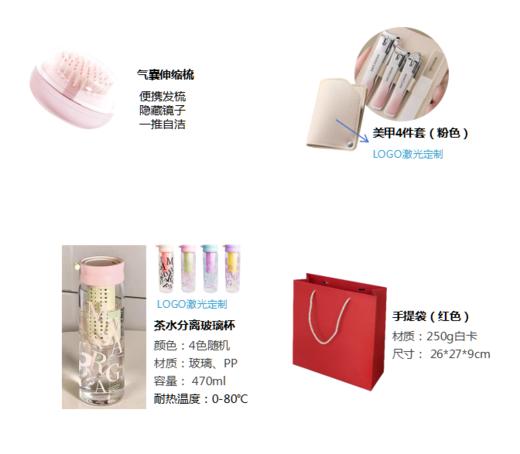 圆创女神节快乐出行套装 商品图1