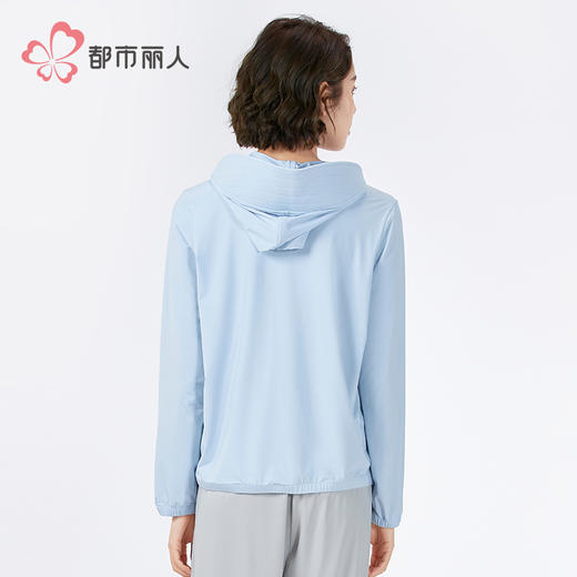 都市丽人女士防晒单件上衣薄防晒防晒系列单件上衣LHH7A6 商品图3