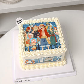 海贼王食品打印纸蛋糕