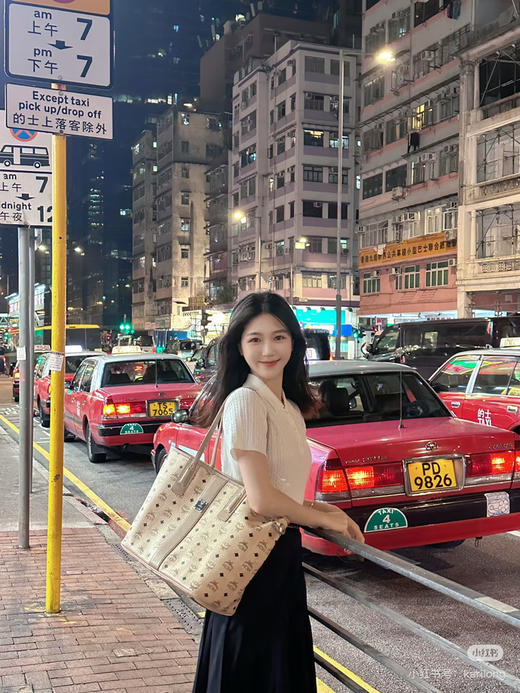 Mcm经典子母购物袋包-米白色 商品图0