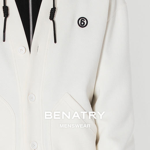 贝纳川V领休闲男士开衫外套ECP300008 商品图2