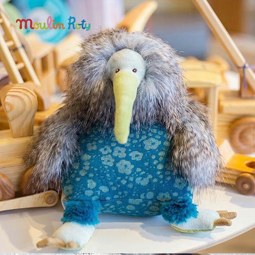 Moulin Roty 小奇异鸟玩偶 法式玩偶 适合年龄0岁+ 市集系列 法国玩具 642715 商品图3