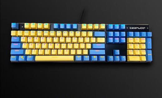 敏龙定制版电竞机械键盘鼠标/有线机械键盘鼠标/背光混彩/LK轴/包邮 商品图5