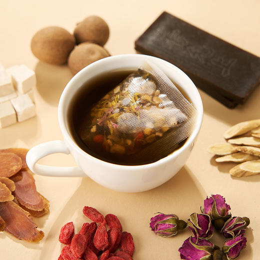 雷允上红参阿胶黄芪茶90g（6g*15包）/盒 商品图9