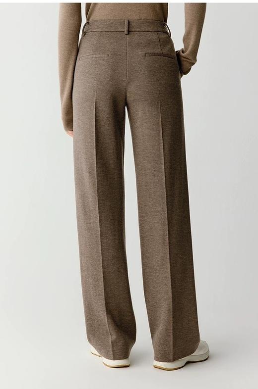 【高品质私服】【IC羊毛牦牛针织直筒裤】轻松修饰腿部线条，遮肉显瘦G1151-CC【无标出货 介意慎拍】 商品图3