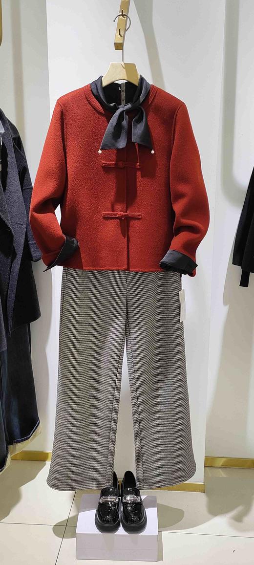 486017蝴蝶结套头衬衫 商品图5