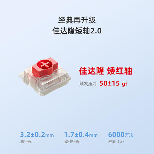 【科大讯飞】AI智能键盘D1机械键盘 红轴 商品图7