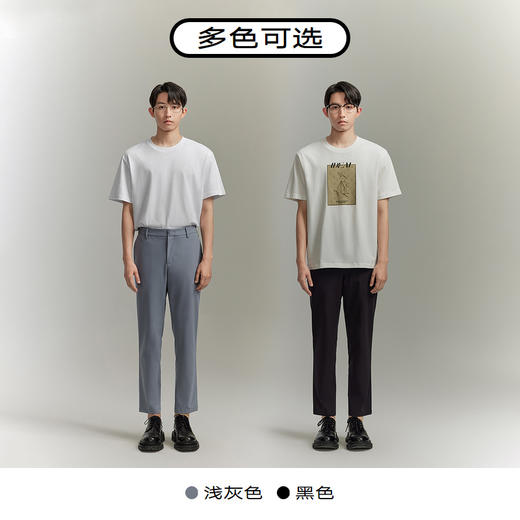 GXG男装  休闲裤九分裤小脚锥形弹力薄凉爽   夏季热卖 商品图3