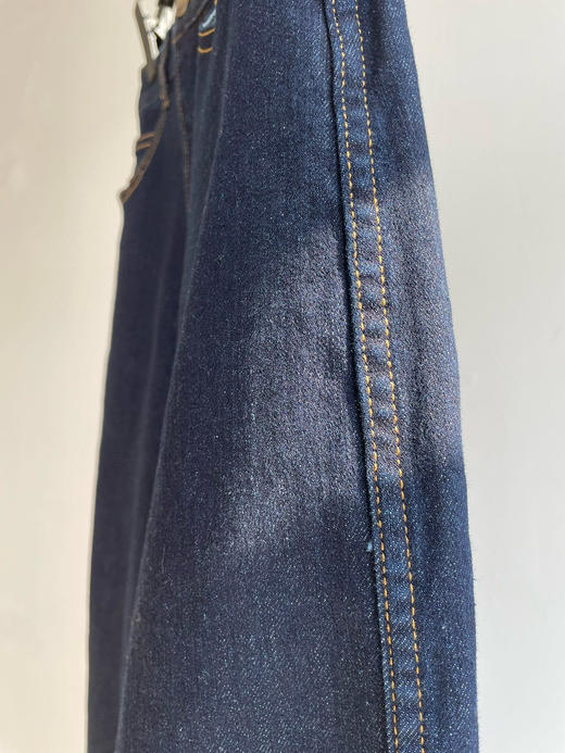 211-2 独家圆正 小禾主推 254款 阔腿直筒牛仔裤 显瘦藏肉肉 梨型身材大腿粗必入 商品图8