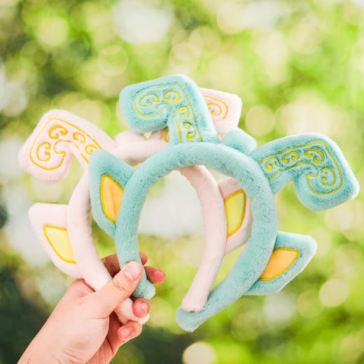 双面神人青铜头像立耳头箍 商品图0