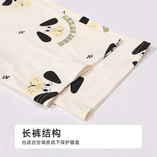 都市丽人女士无尘棉短袖套装薄单面无尘棉生活家居短袖类LHH2J7 商品图5