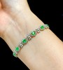 3.8ct刻面祖母绿手链 商品缩略图3
