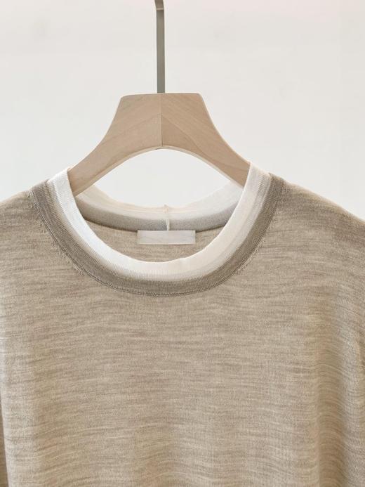 【高品质私服】【CC假两件拼色长袖空气T恤】柔软有筋骨 贴身越穿越亲肤G0997-CC【无标出货 介意慎拍】 商品图11