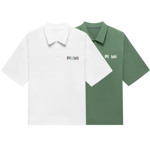 GXG男装  双色翻领撞色短袖POLO衫T恤  翻领T恤GEX12413652 商品图4