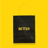 better小号商务竖版手提袋黑色 商品缩略图3