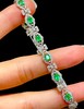 3.8ct刻面祖母绿手链 商品缩略图1