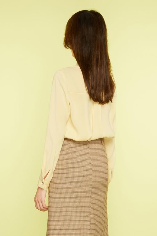 LNNNS 时尚简约黄色衬衣 11484 商品图2