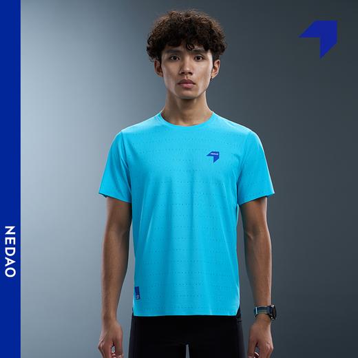 NEDAO内道洞洞T春夏新款男马拉松跑步训练透气轻量风洞短袖T恤 商品图2