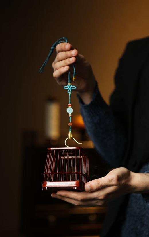 小叶紫檀【玲笼】香炉 商品图3