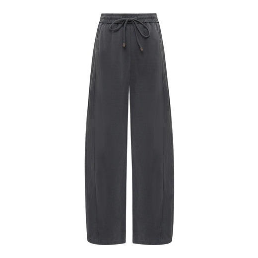 【2件9折】【Petit Bari】(多色)做旧水洗香蕉裤女士休闲长裤高工艺品质凉感 商品图1